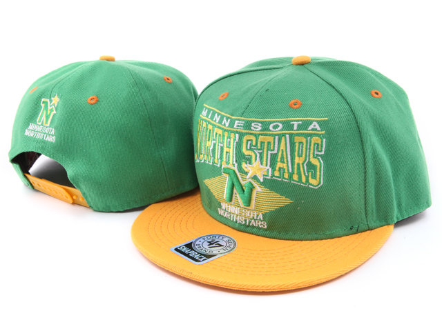 Minnesota North Stars 47Brand Snapback Hat NU01